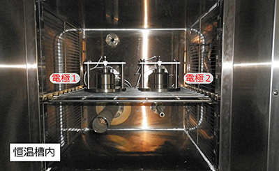 ダストの見掛け電気抵抗率測定
